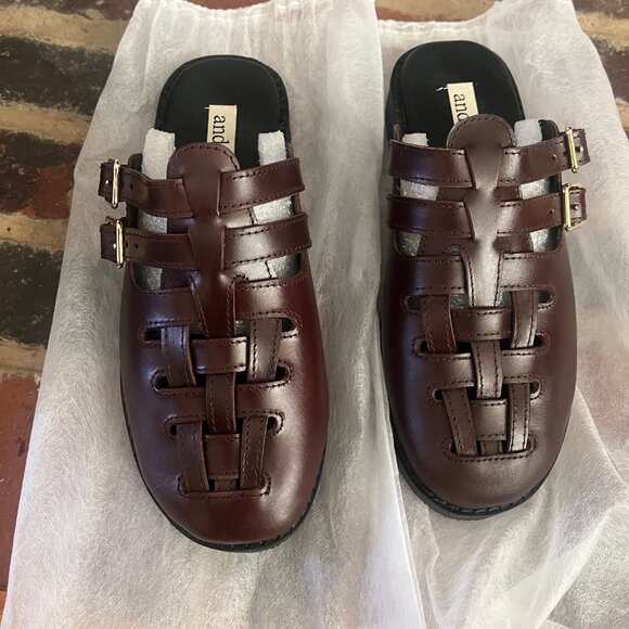 Andante Woven Mule (Fisherman Mule) - BEST FIT US WOMENS 6-6.5 - Picture 1 of 8